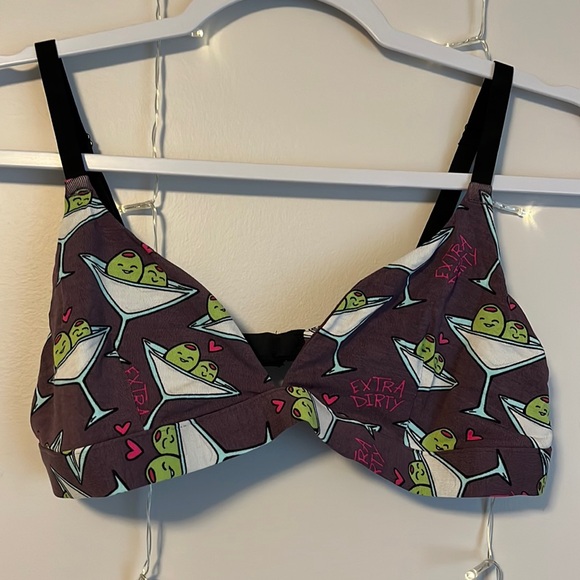 Me Undies Martini Triangle Bralette - Picture 4 of 7